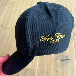 The West End Hotel in Nice, France black baseball hat